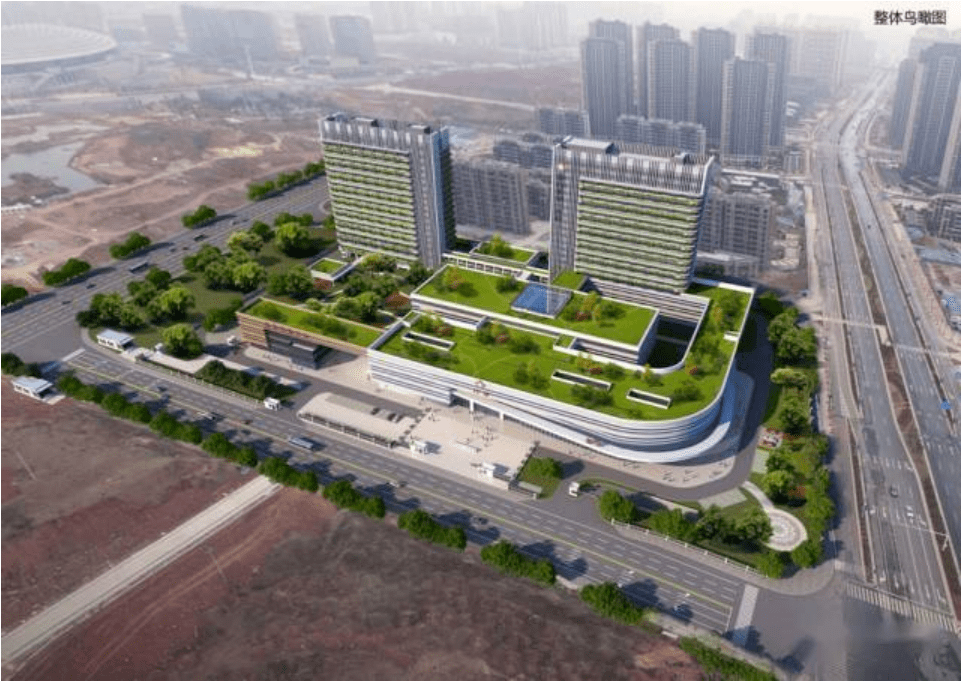 总15亿元南昌市第一九龙湖分院加紧建设冲刺2023年春节前门诊试FB体育 FB体育平台营业(图3)