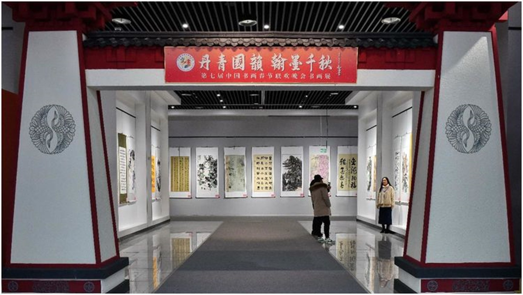 FB体育 FB体育平台第七届中国书画春节联欢晚会在京举行 文化传播大使国敬获得油画金奖(图4)